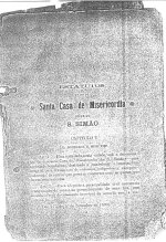 P&aacute;gina 1 do Estatuto do Hospital
